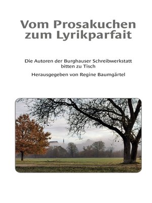 cover image of Vom Prosakuchen zum Lyrikparfait